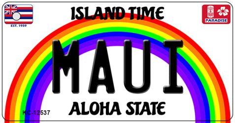 Maui Novelty Metal Key Chain KC-12537