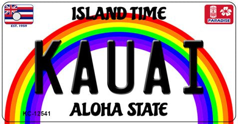 Kauai Novelty Metal Key Chain KC-12541