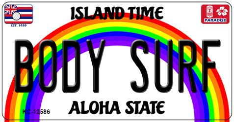 Body Surf Novelty Metal Key Chain KC-12586