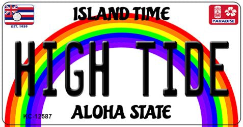High Tide Novelty Metal Key Chain KC-12587