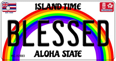 Blessed Novelty Metal Key Chain KC-12593