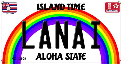 Lanai Novelty Metal Key Chain KC-12609