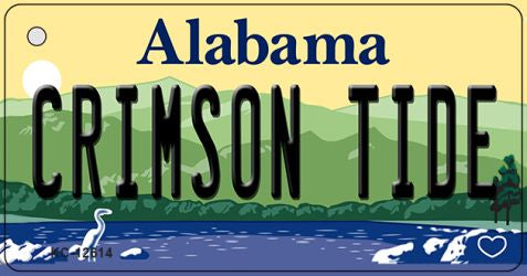 Crimson Tide Novelty Metal Key Chain KC-12614