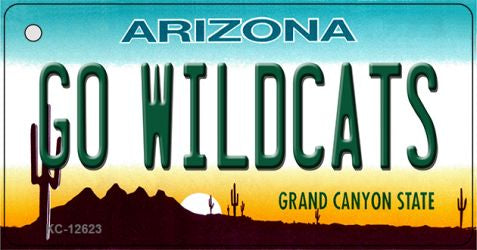 Go Wildcats Novelty Metal Key Chain KC-12623
