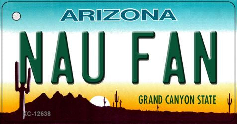 Northern Arizona Univ Fan Novelty Metal Key Chain KC-12638