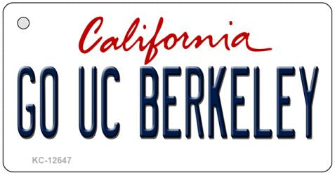 Go UC Berkeley Novelty Metal Key Chain KC-12647