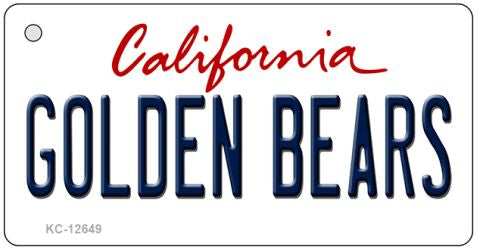 Golden Bears Novelty Metal Key Chain KC-12649