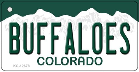 Buffaloes Novelty Metal Key Chain KC-12678