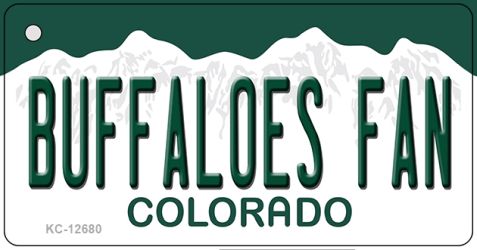 Buffaloes Fan Novelty Metal Key Chain KC-12680