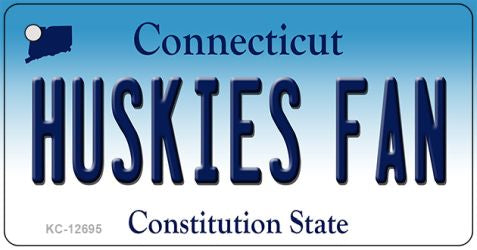 Huskies Fan Novelty Metal Key Chain KC-12695