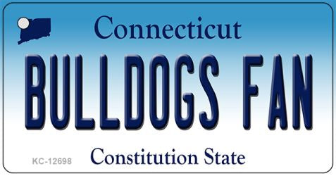 Bulldogs Fan Novelty Metal Key Chain KC-12698