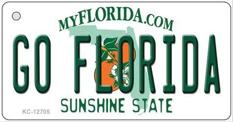 Go Florida Novelty Metal Key Chain KC-12705