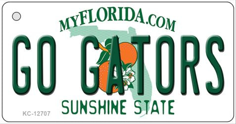 Go Gators Novelty Metal Key Chain KC-12707