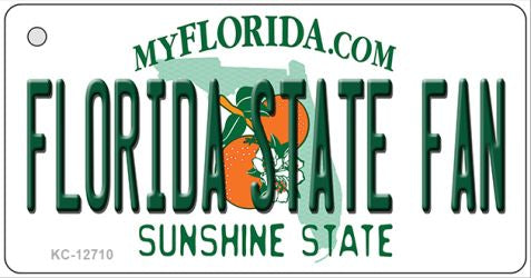 Florida State Fan Novelty Metal Key Chain KC-12710
