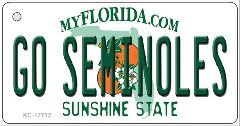 Go Seminoles Novelty Metal Key Chain KC-12712