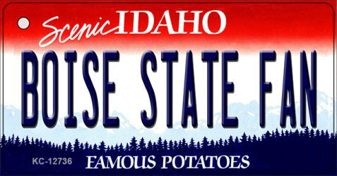 Boise State Fan Novelty Metal Key Chain KC-12736