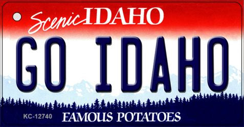 Go Idaho Novelty Metal Key Chain KC-12740