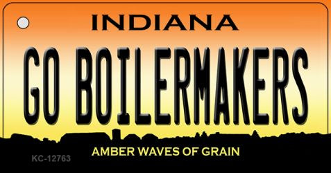 Go Boilermakers Novelty Metal Key Chain KC-12763