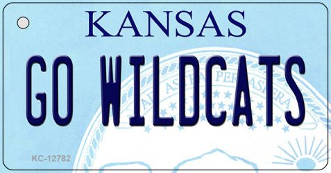 Go Wildcats Novelty Metal Key Chain KC-12782