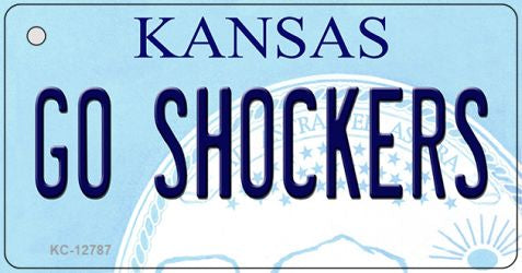 Go Shockers Novelty Metal Key Chain KC-12787