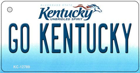 Go Kentucky Novelty Metal Key Chain KC-12789