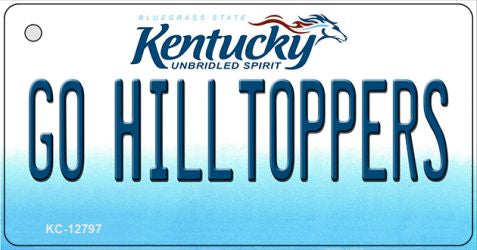 Go Hilltoppers Novelty Metal Key Chain KC-12797