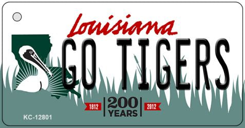 Go Tigers Novelty Metal Key Chain KC-12801