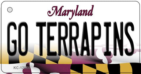 Go Terrapins Novelty Metal Key Chain KC-12806