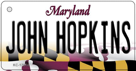 John Hopkins Novelty Metal Key Chain KC-12814