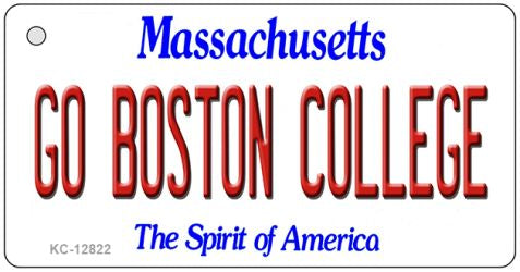 Go Boston College Novelty Metal Key Chain KC-12822