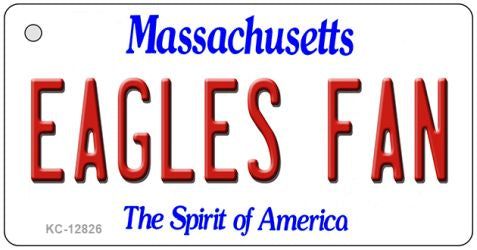 Eagles Fan Novelty Metal Key Chain KC-12826