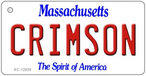 Crimson Novelty Metal Key Chain KC-12829