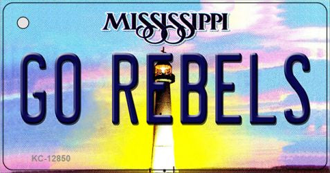 Go Rebels Novelty Metal Key Chain KC-12850