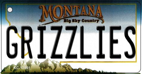 Grizzlies Novelty Metal Key Chain KC-12861