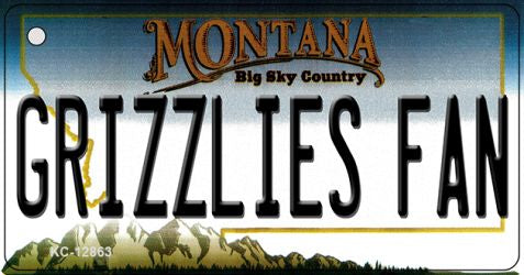 Grizzlies Fan Novelty Metal Key Chain KC-12863