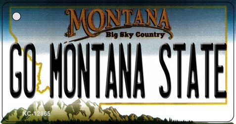 Go Montana State Novelty Metal Key Chain KC-12865