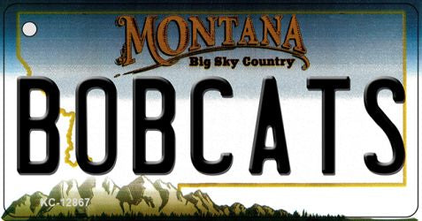 Bobcats Novelty Metal Key Chain KC-12867