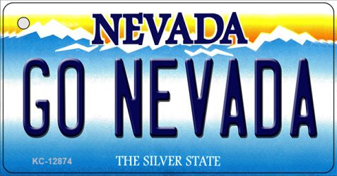 Go Nevada Novelty Metal Key Chain KC-12874