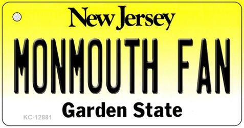 Monmouth Fan Novelty Metal Key Chain KC-12881