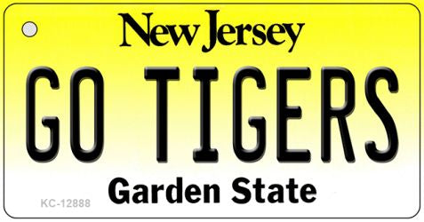 Go Tigers Novelty Metal Key Chain KC-12888
