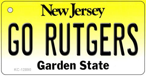 Go Rutgers Novelty Metal Key Chain KC-12890