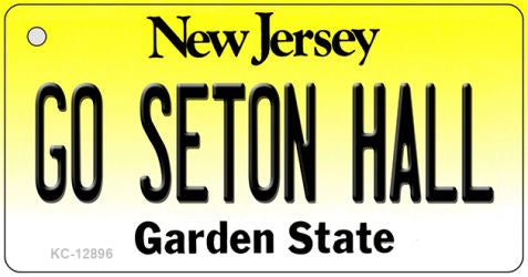 Go Seton Hall Novelty Metal Key Chain KC-12896