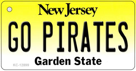 Go Pirates Novelty Metal Key Chain KC-12899