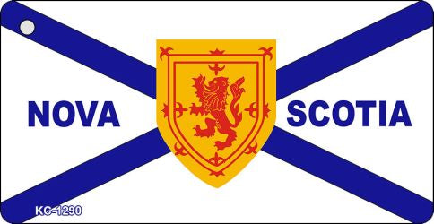 Nova Scotia Flag Novelty Aluminum Key Chain KC-1290