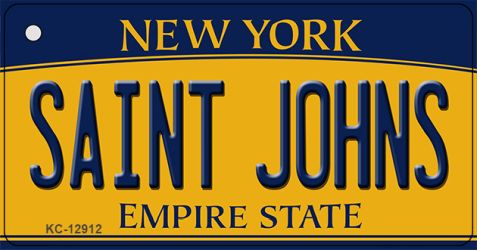 Saint Johns Novelty Metal Key Chain KC-12912