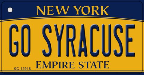 Go Syracuse Novelty Metal Key Chain KC-12918