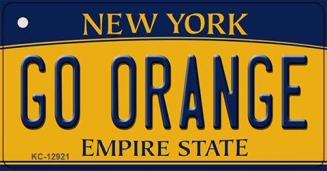 Go Orange Novelty Metal Key Chain KC-12921