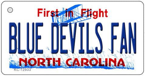 Blue Devils Fan Novelty Metal Key Chain KC-12933