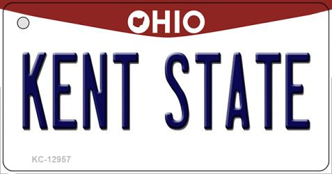 Kent State Novelty Metal Key Chain KC-12957