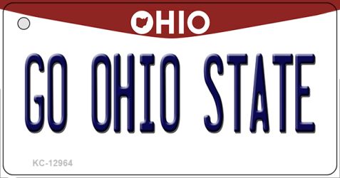Go Ohio State Novelty Metal Key Chain KC-12964